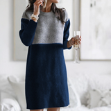 Jonquille | Robe pull tricotée
