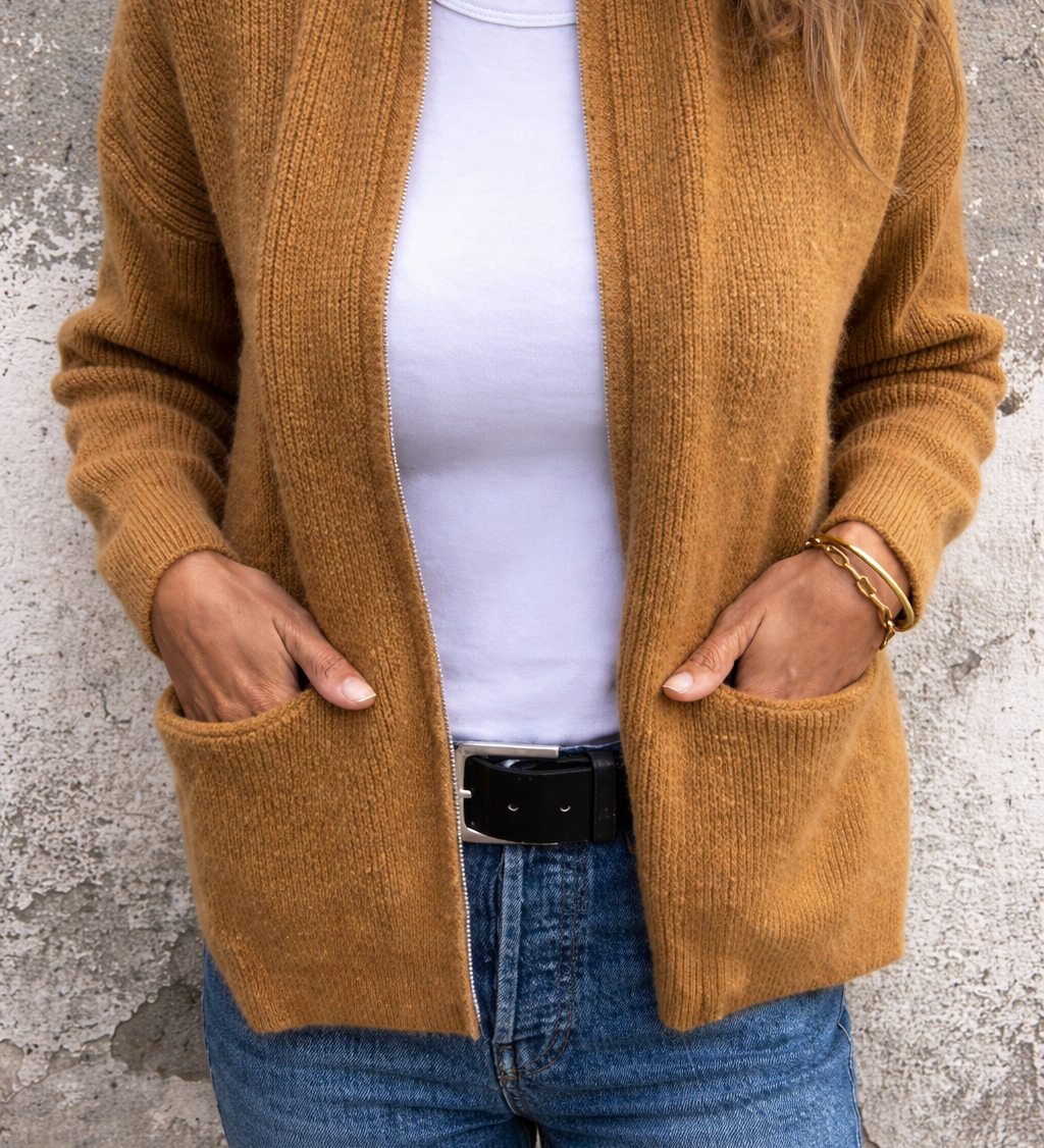 Quiterie | Cardigan Tricot Intemporel