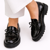 Gilberte - Chaussures à nœud à franges