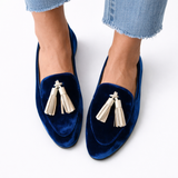 Yveline - Mocassins Élégants à Franges