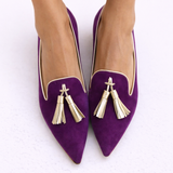Séraphie - Mocassins à franges boho