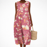 Margaux - Robe d’Été Confortable Sans Manches