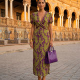 Capbreton | Robe Maxi Fleurie Fluide