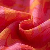 Cannes | Robe Fluide Rose et Orange