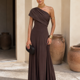 Ostende | Robe Longue Toledo Marron