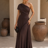 Ostende | Robe Longue Toledo Marron