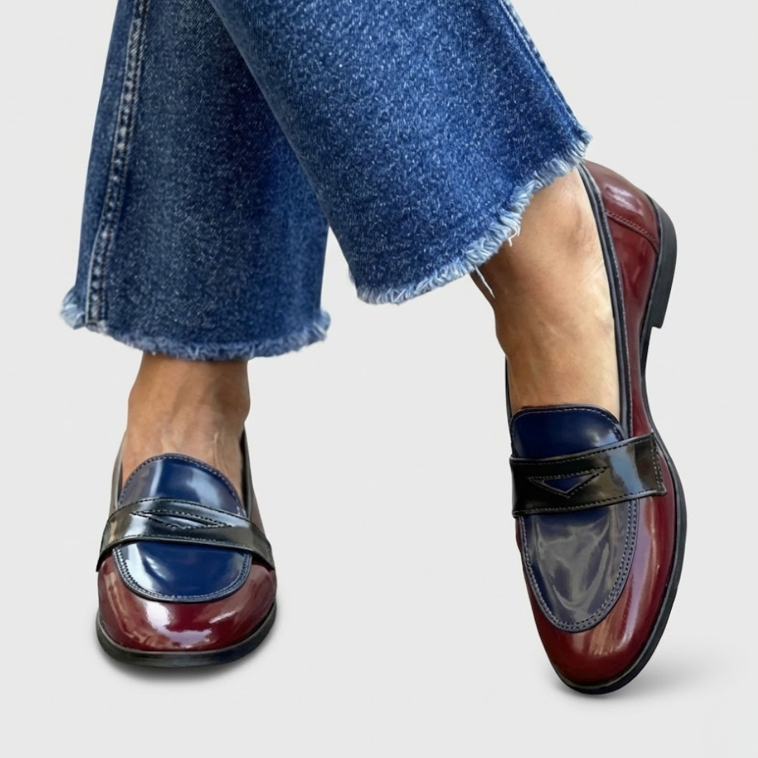 Alba | Mocassins à Contraste