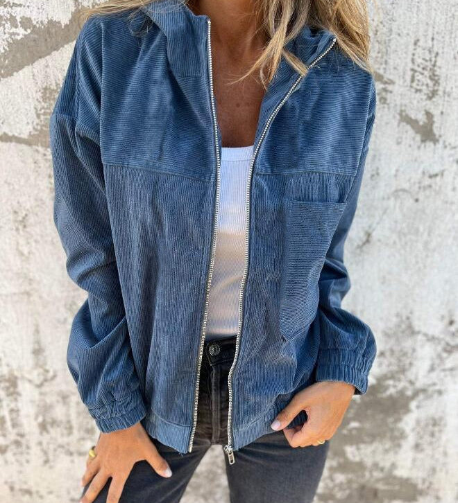 Zélina | Veste zippée confortable pour tous les jours