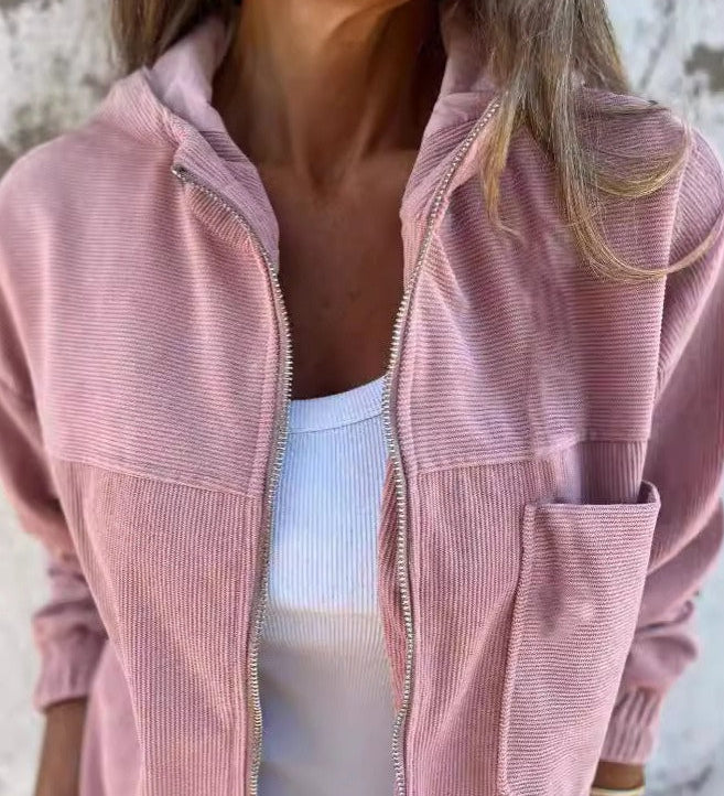 Zélina | Veste zippée confortable pour tous les jours
