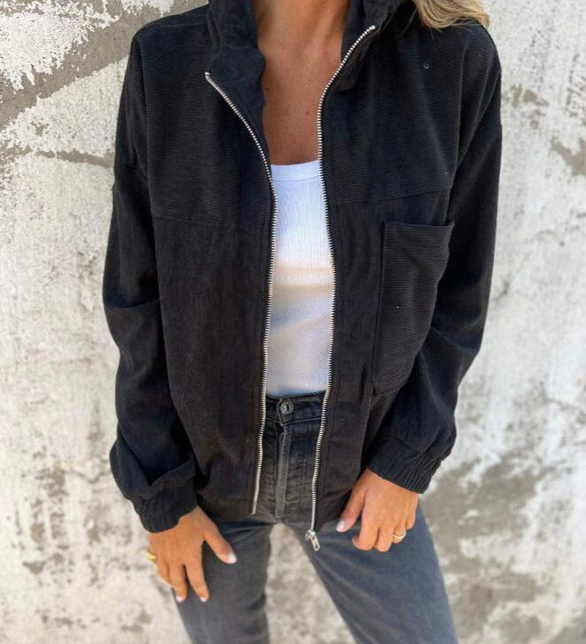 Zélina | Veste zippée confortable pour tous les jours