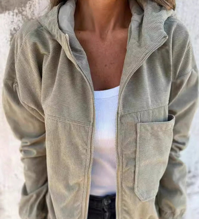 Zélina | Veste zippée confortable pour tous les jours