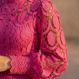 Honfleur | Robe en Dentelle Printanière