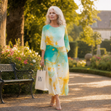 Mireille - Robe longue fluide chic et confortable