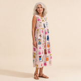 Océane - Robe d’Été Confortable Sans Manches