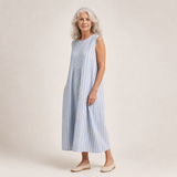 Rose - Robe d’Été Confortable Sans Manches