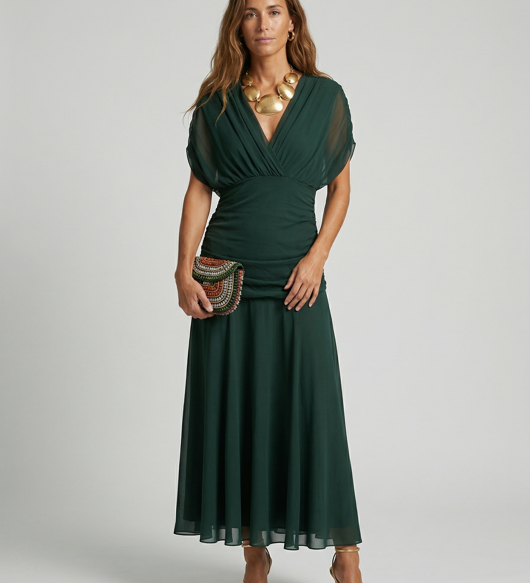 Royan | Robe Longue Décolleté en V