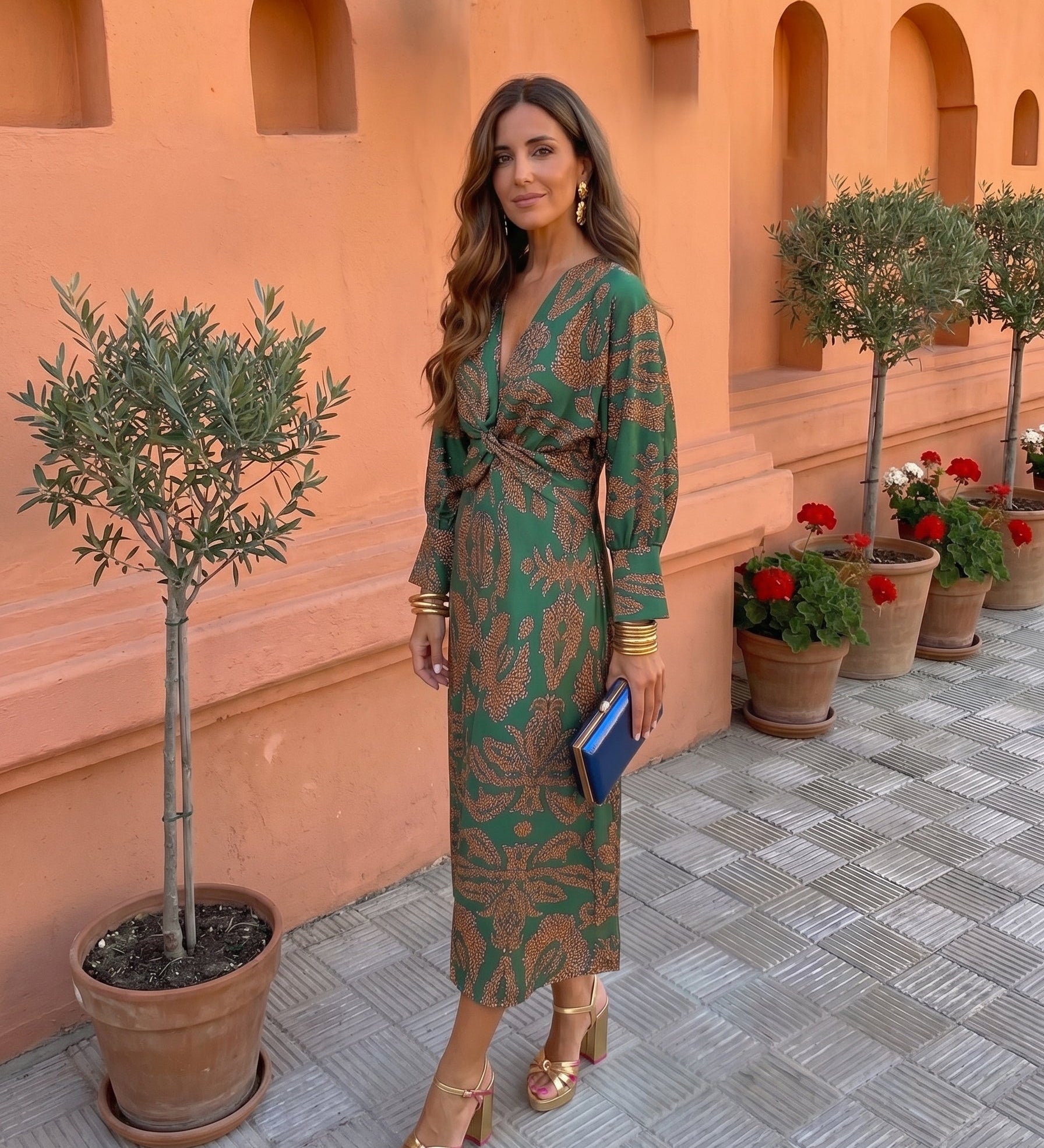 Noirmoutier | Robe Midi Imprimée