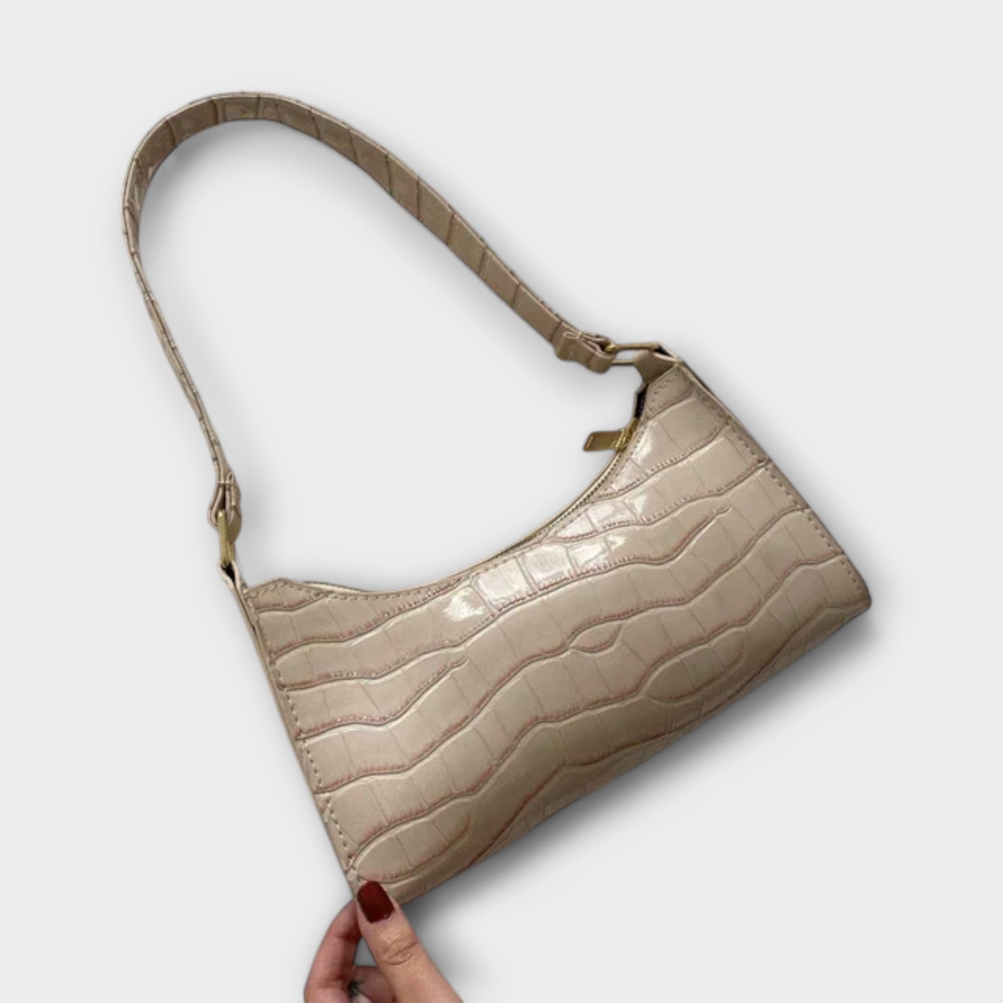Marguerite | Sac en Cuir Brillant