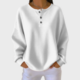 Colette - Pull en doux tricot gaufré