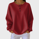 Colette - Pull en doux tricot gaufré
