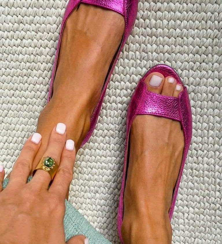 Adelina | Sandales Dorées Confort Chic