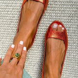 Adelina | Sandales Dorées Confort Chic