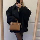 Corentine | Manteau en laine oversized