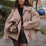 Corentine | Manteau en laine oversized