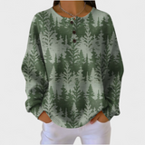 Estelle - Sweatshirt avec motif arbre classique