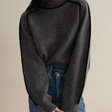 Sandrine | Pull élégant à col roulé