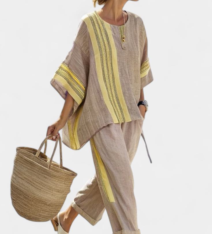 Lorena - Ensemble Boho Lin et Bambou