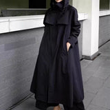 Odalys | Manteau imperméable oversize pour femme avec capuche et coupe en A