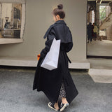 Sacha | Manteau oversized pour femme, avec double boutonnage et pare-vent