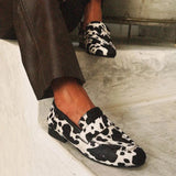 Aldegonde - Mocassins monochromes ludiques