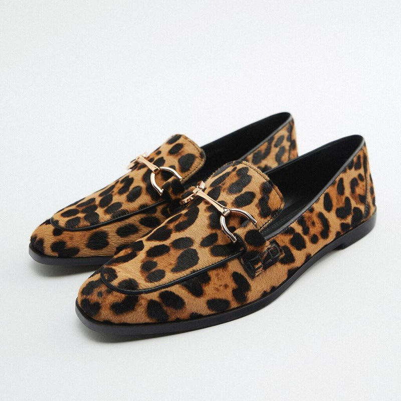 Coraline - Mocassin Léopard Audacieux