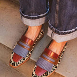 Tiphanie - Mocassin Élégant Léopard