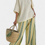 Olívia - Ensemble en Lin Bambu Olive