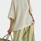 Olívia - Ensemble en Lin Bambu Olive