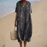 Delphine | Robe d'Été Fluide