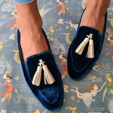 Yveline - Mocassins Élégants à Franges