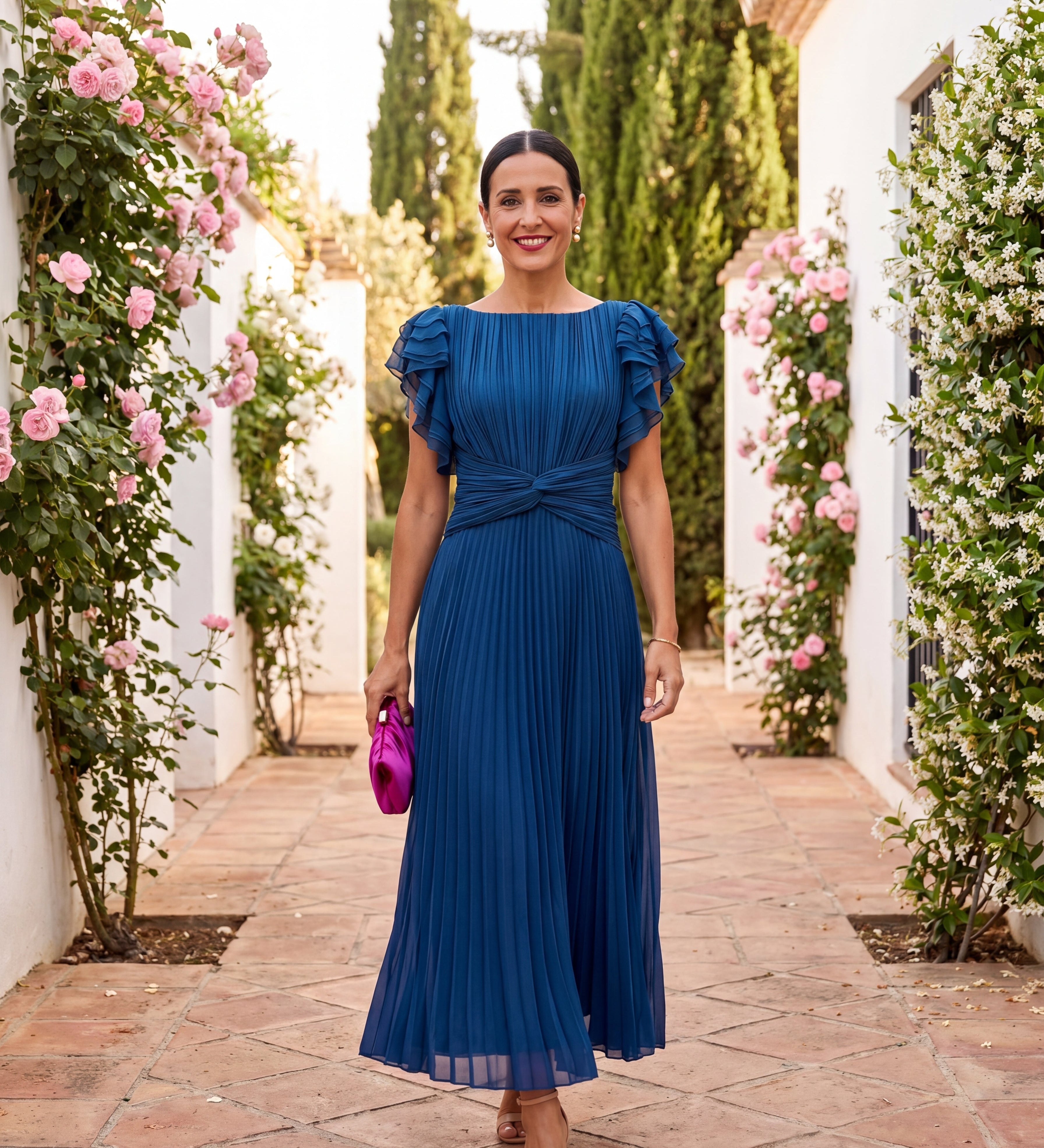 Knokke | Robe Plissée