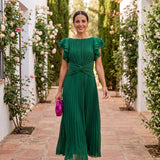 Knokke | Robe Plissée
