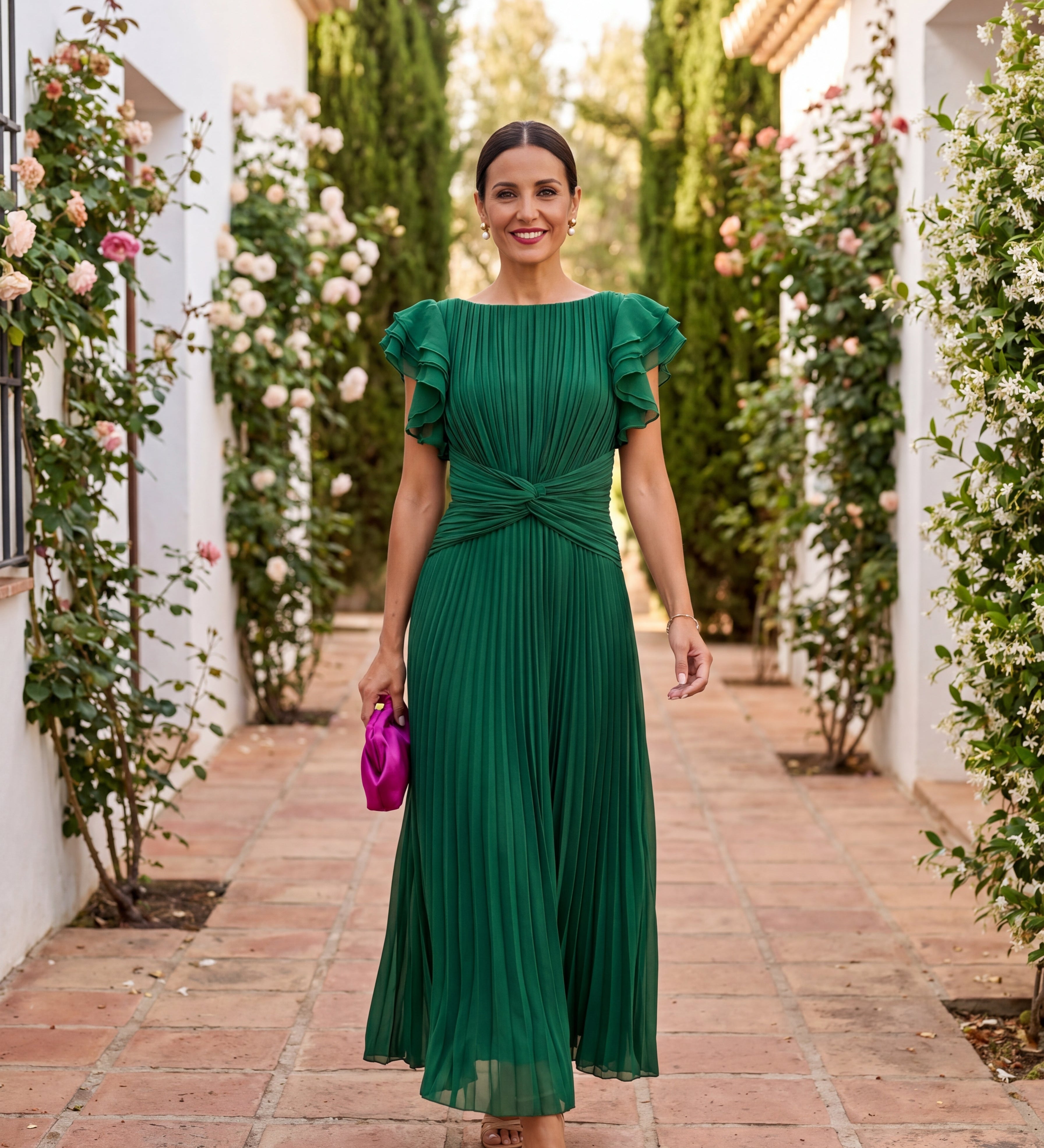 Knokke | Robe Plissée