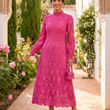 Honfleur | Robe en Dentelle Printanière