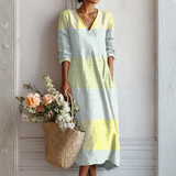 Camélia | Robe Imprimée Vintage