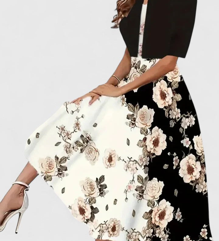 Chantal | Robe Midi Élégante