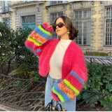 Ottilie - Pull au Crochet Coloré