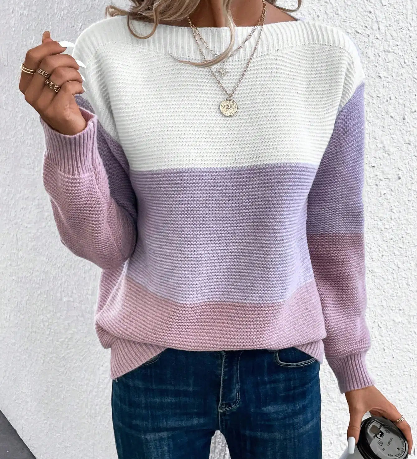 Grace | Pull Ombre Confortable