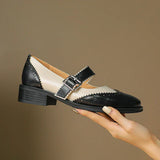 Marie | Mary Janes en cuir