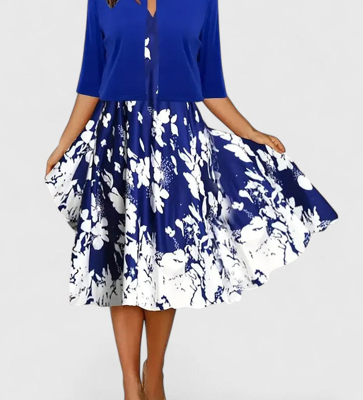 Chantal | Robe Midi Élégante
